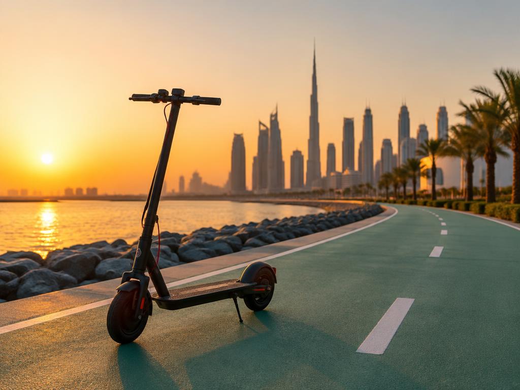 E-scooter rules in Dubai
